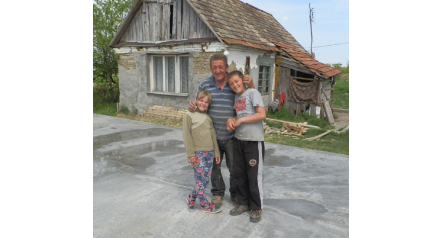 Izgrađen temelj nove kuće porodice Grković